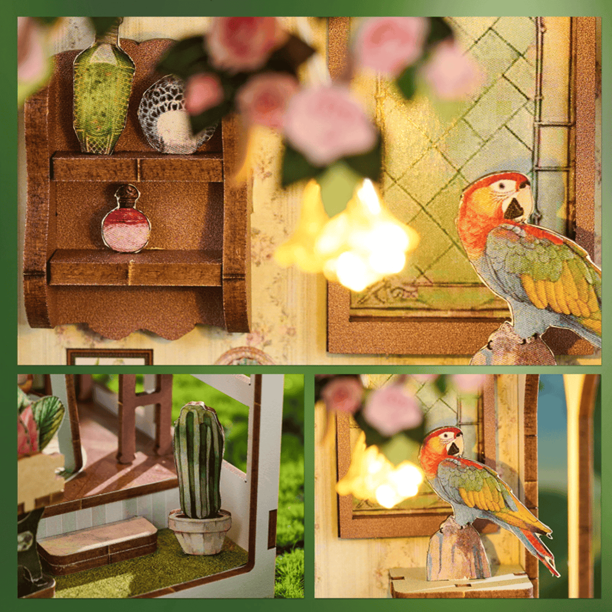 Romantic Garden Book Nook product details
