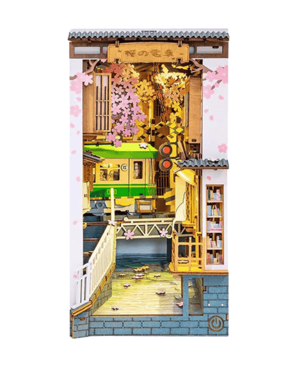 Sakura Densya DIY Book Nook Kit