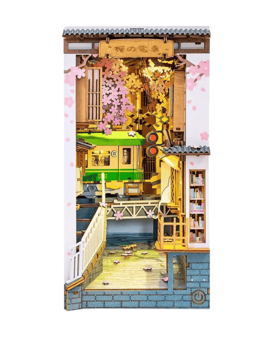 Sakura Densya DIY Book Nook Kit