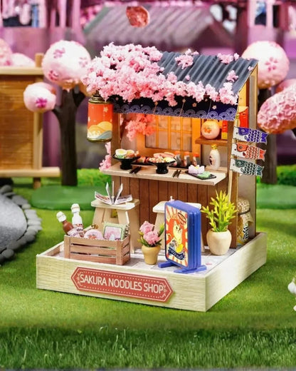 Sakura Noodles Shop Book Nook - side view