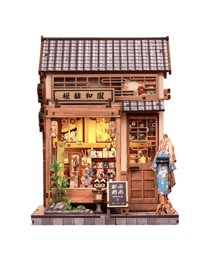 Sakura O Kimono Shop Book Nook - Kimono Shop | 235 pcs