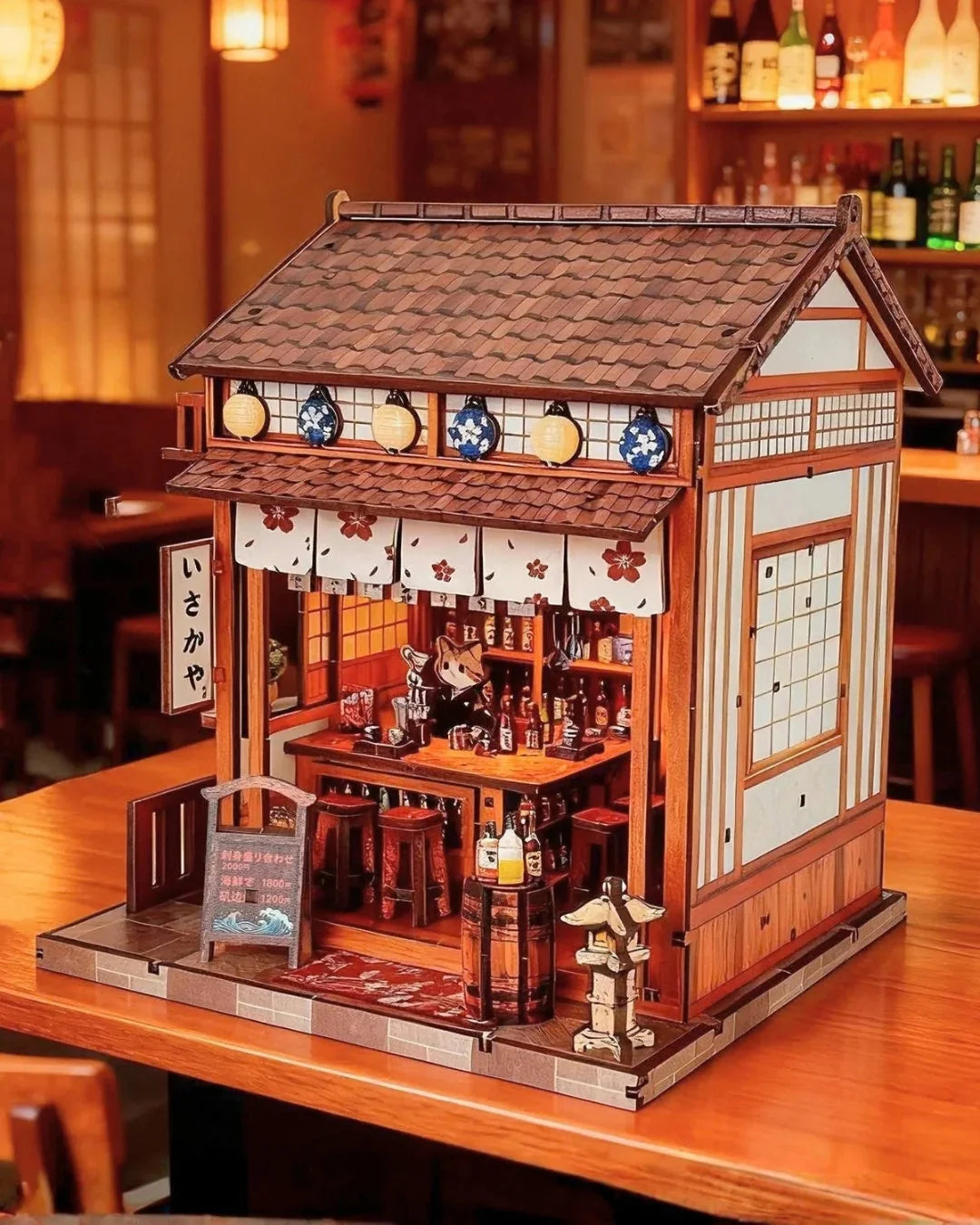 Sakura Tavern Book Nook - side view