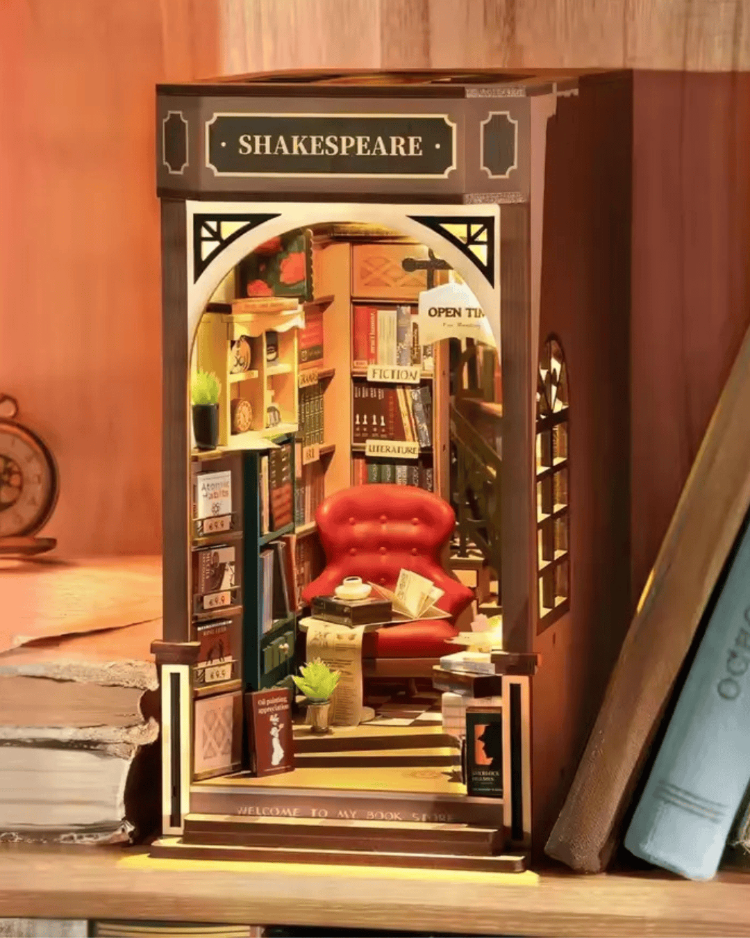 Shakespeare Bookstore - DIY Book Nook Kit