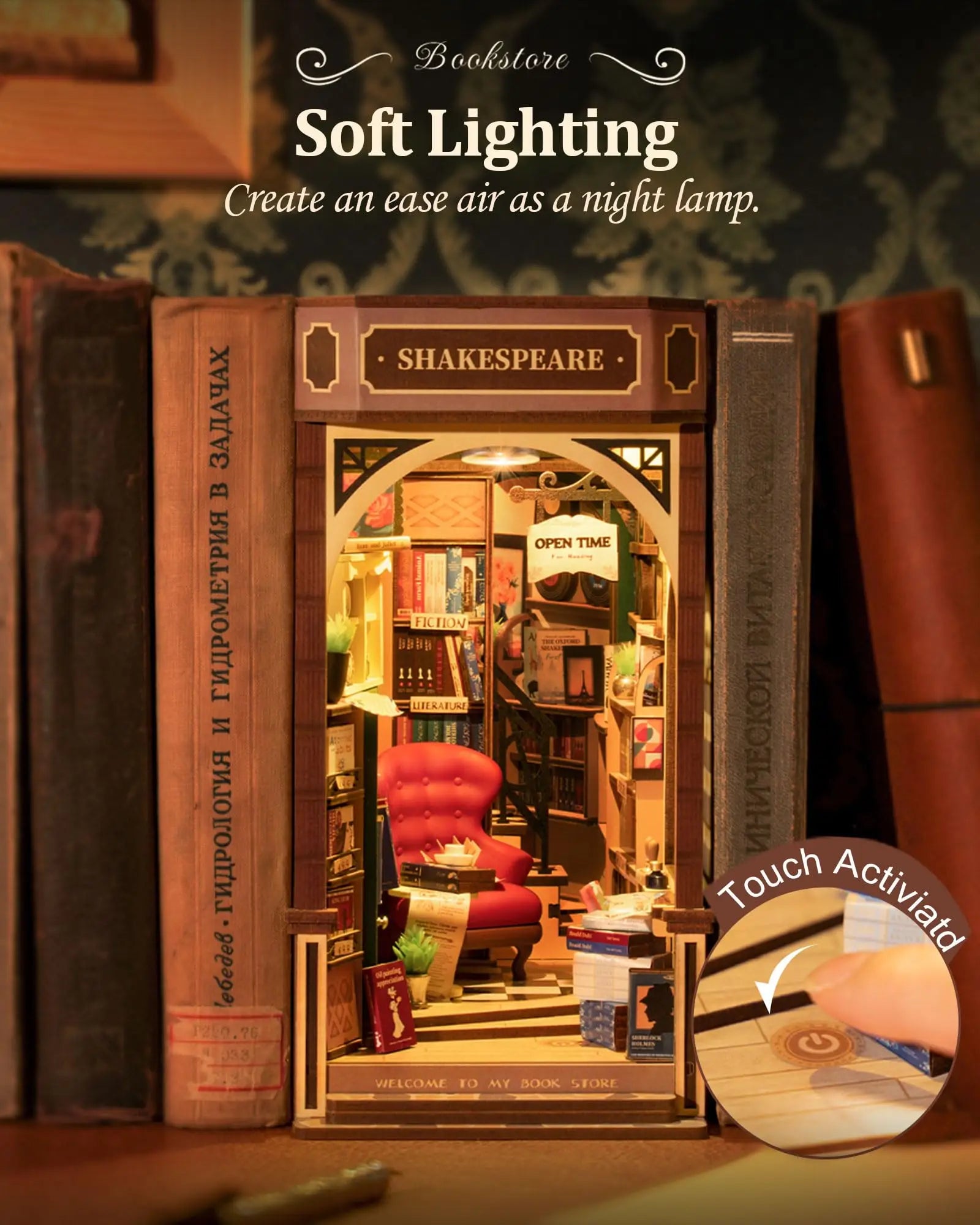 Shakespeare Bookstore - DIY Book Nook Kit