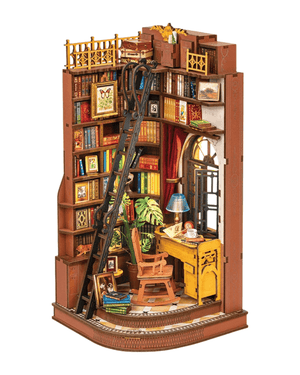 Silent Corner Study DIY Miniature House