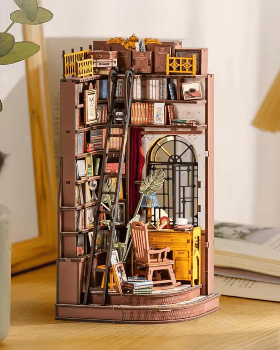 Silent Corner Study DIY Miniature House