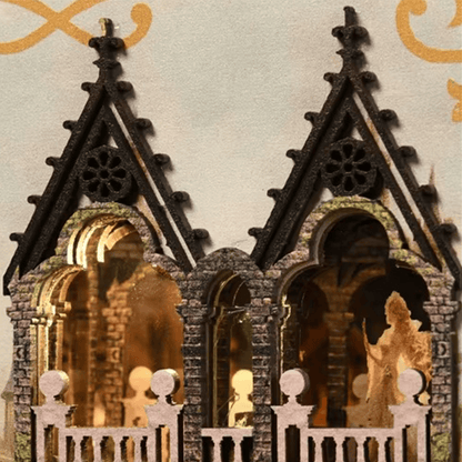 Sleeping Beauty Book Nook - Fairy Tale Castle, 210 pcs