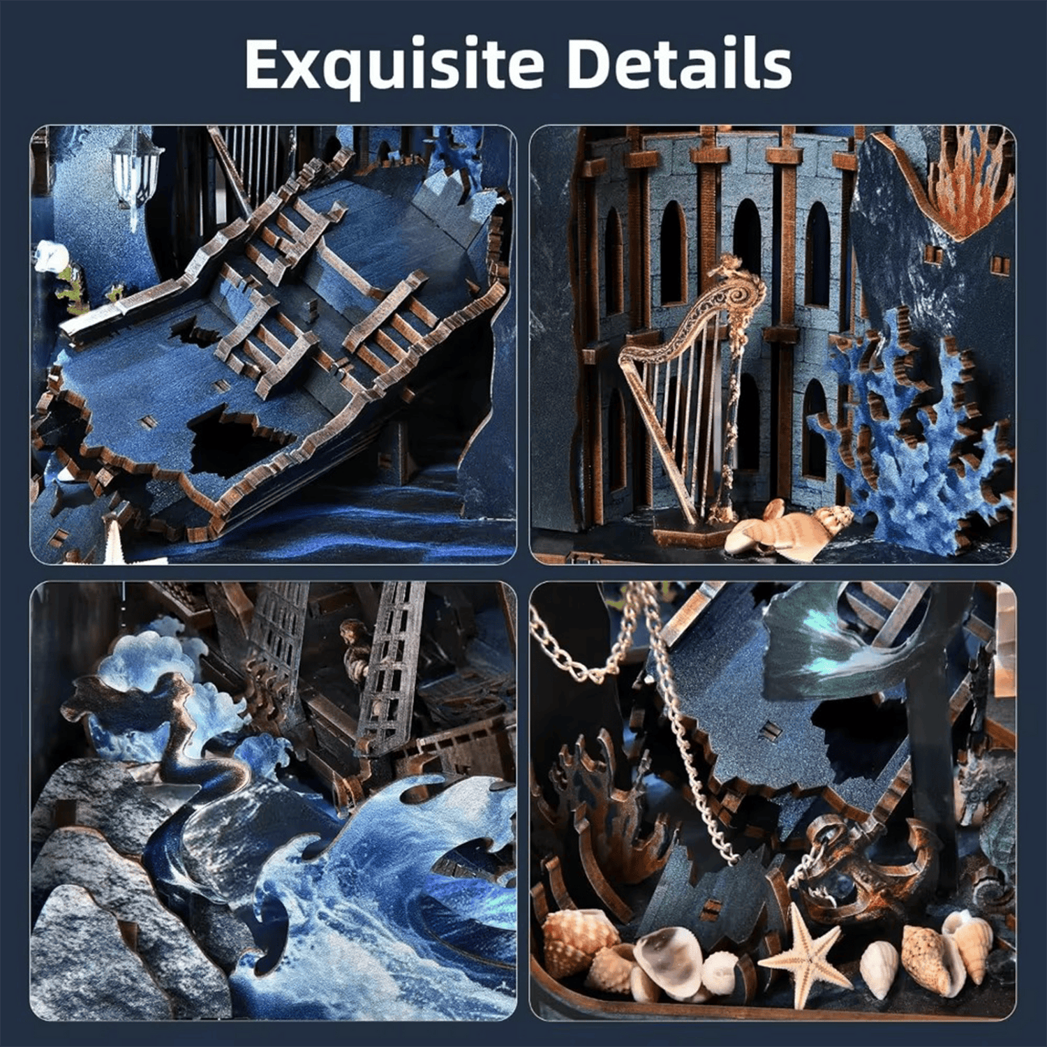 Song of The Sirens Book Nook product details