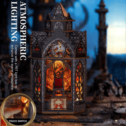 Spire of The Wyrm Miniature House - Dragon Keep, 142 pcs