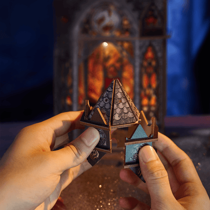Spire of The Wyrm Miniature House - Dragon Keep, 142 pcs