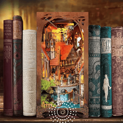 Spirit Valley Magic Ring Book Nook - between books