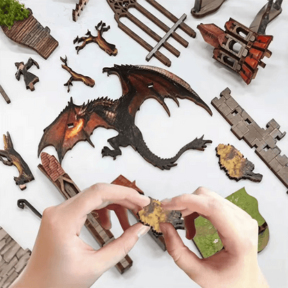 Spirit Valley Magic Ring Book Nook - kit contents