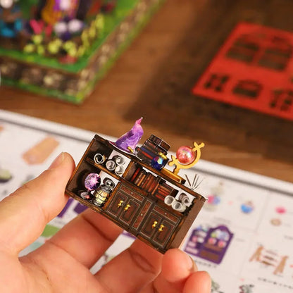 Strange Castle Book Nook - assembly