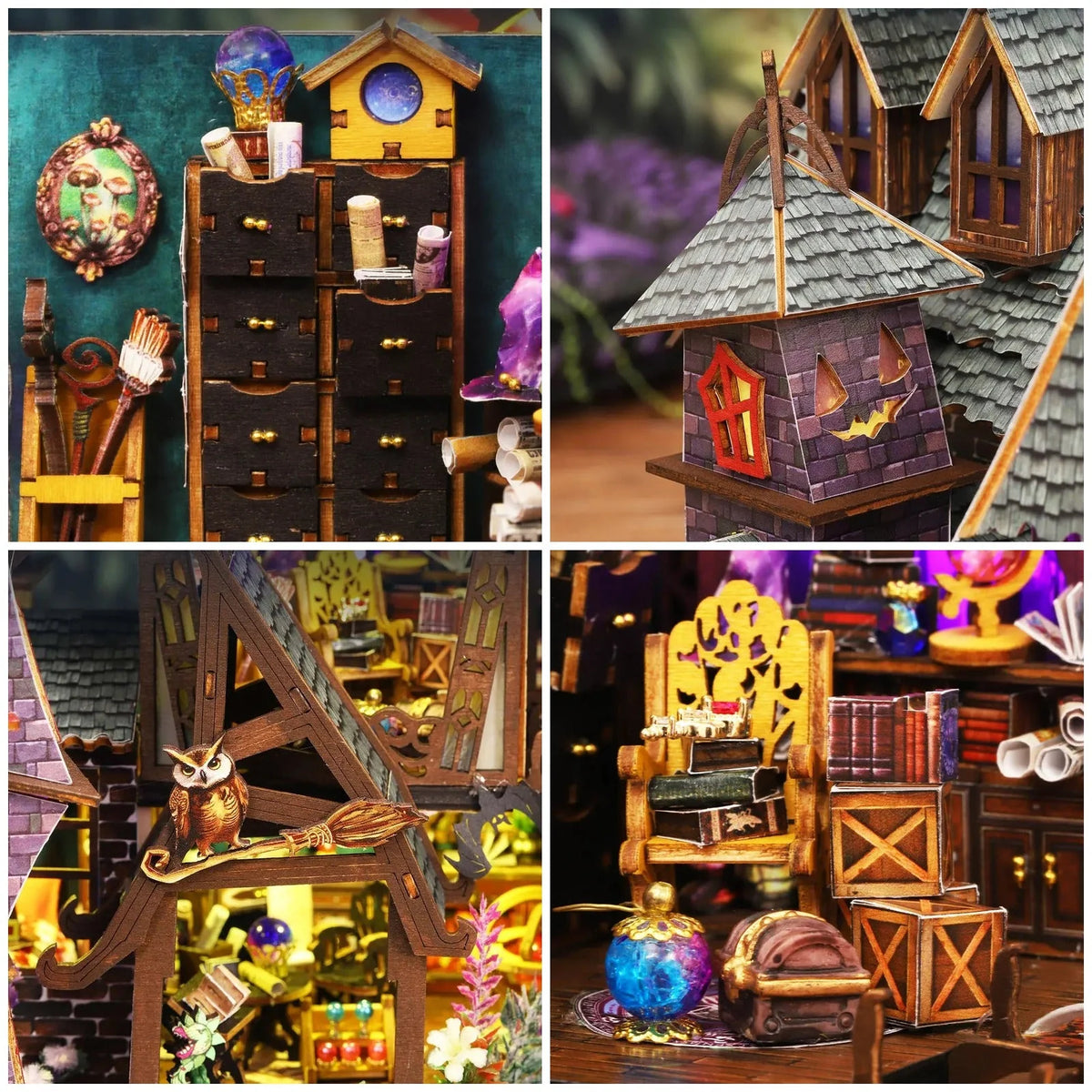 Strange Castle Book Nook - product details