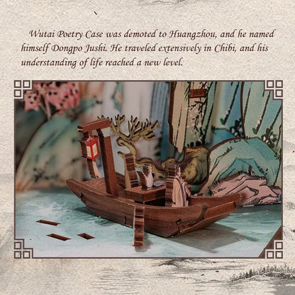 Su Dongpo's Life Book Nook (Chinese Poet) - 280 pcs