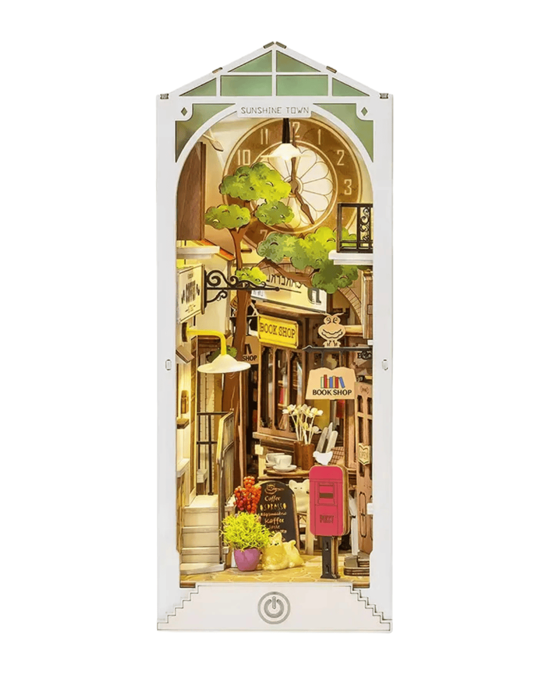 Sunshine Town DIY Wooden Book Nook