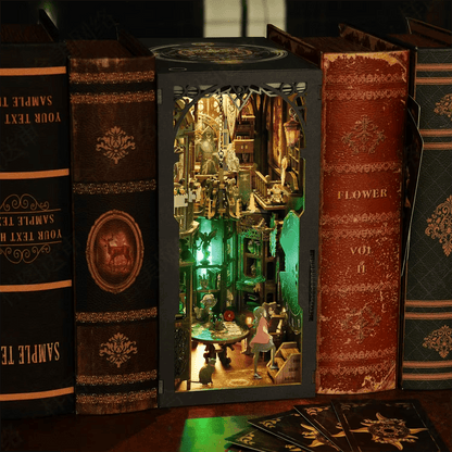 Tarot Divination Society Book Nook - between books
