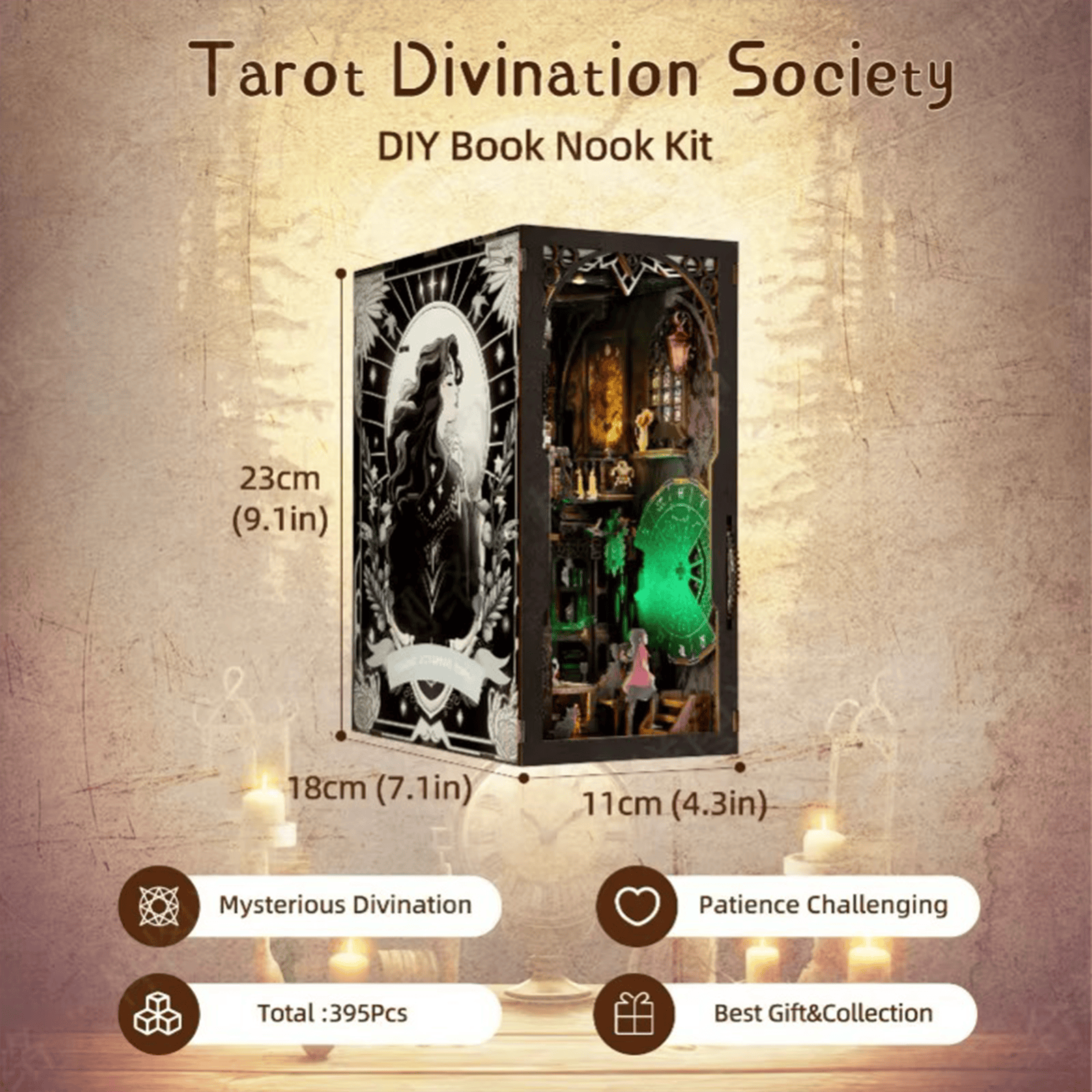 Tarot Divination Society Book Nook - kit info