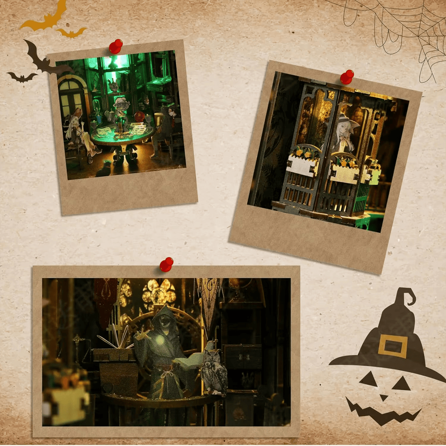 Tarot Divination Society Book Nook product details