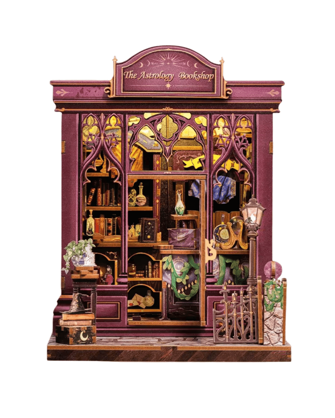 The Astrology Bookshop Book Nook (with LED) - 155 pcs