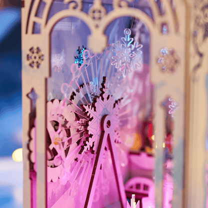 The Great Ice World Book Nook - Ice Village | 265 pcs