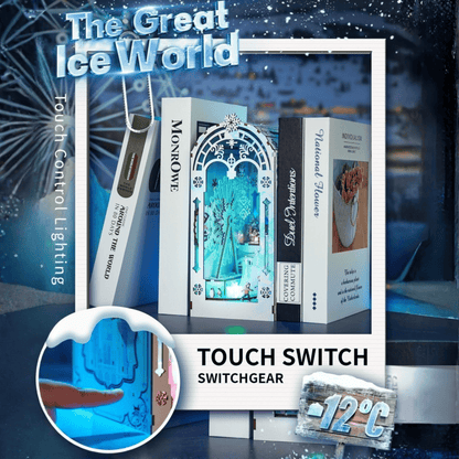 The Great Ice World Book Nook - Ice Village | 265 pcs