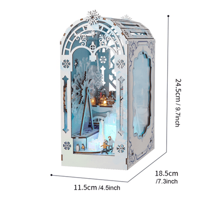 The Great Ice World Book Nook - Ice Village | 265 pcs