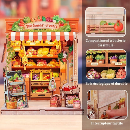 The Greens’ Grocery Book Nook (Fruit and Vegetable Grocery)