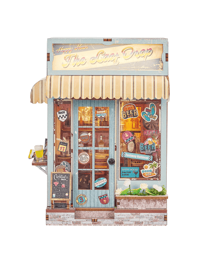 The Last Drop Miniature House - 80s Beach Bar | 166 pcs
