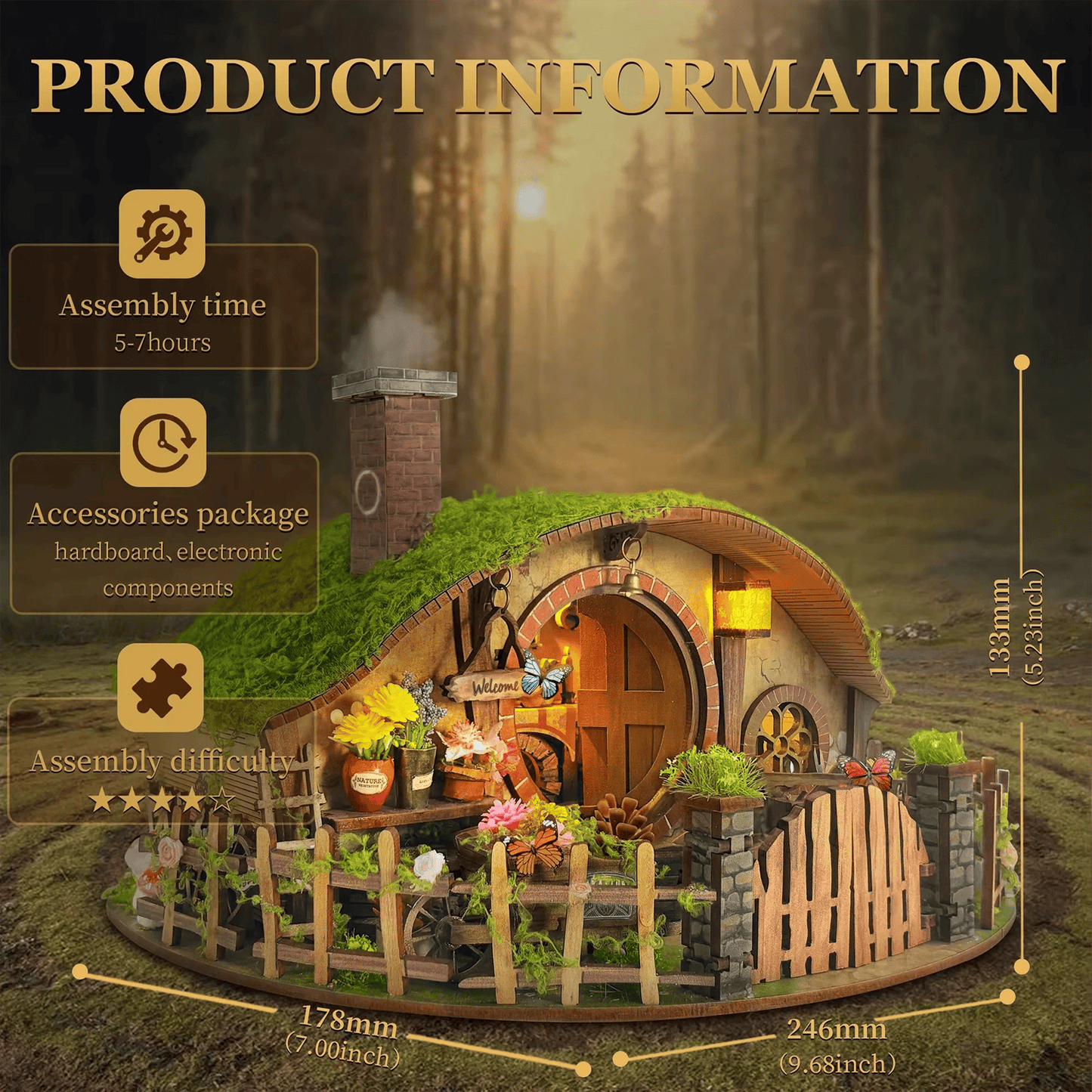 The Magic Ring Book Nook - product info