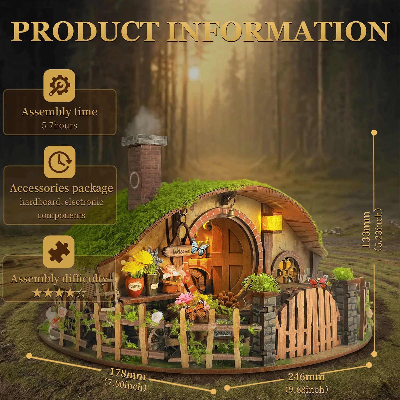The Magic Ring Book Nook - product info