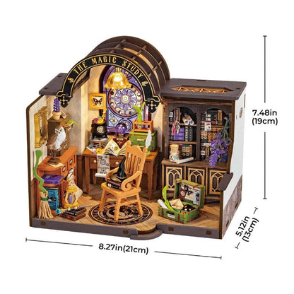 The Magic Study Miniature House - dimensions