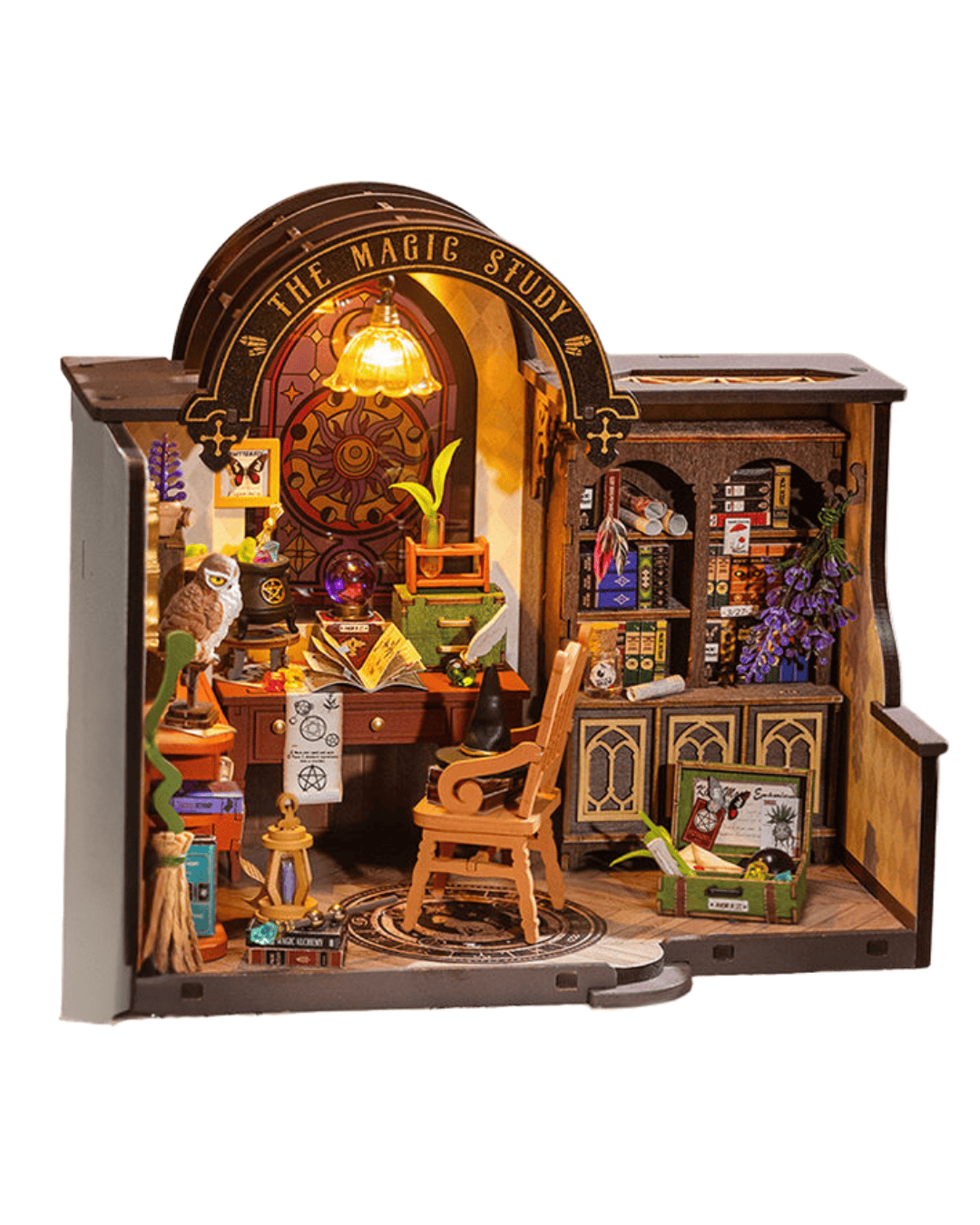 The Magic Study Miniature House - front view
