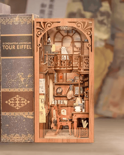 Vintage Music Studio in DIY Book Nook Kit