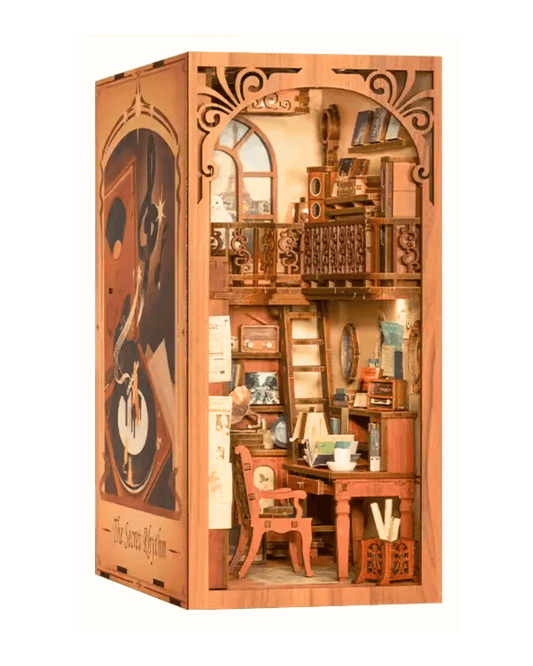 Vintage Music Studio in DIY Book Nook Kit