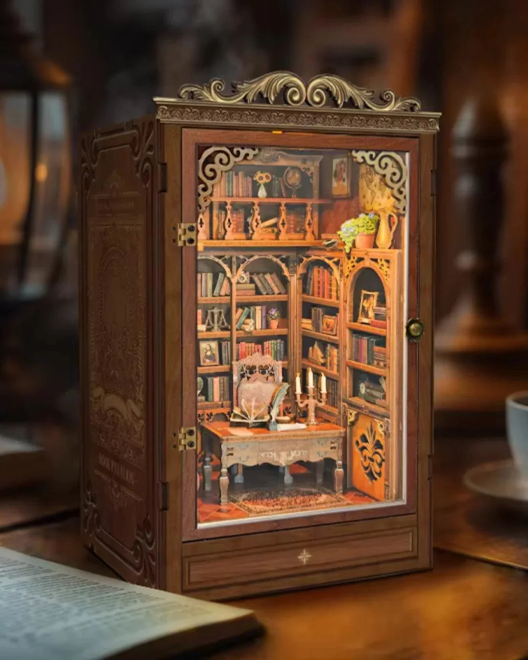 Time Book House Book Nook - side view