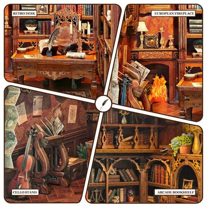 Time Book House Book Nook - details