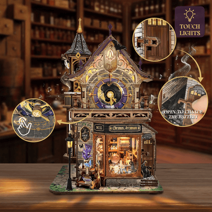 Time Magic Club Miniature House - Magic Clock | 365 pcs