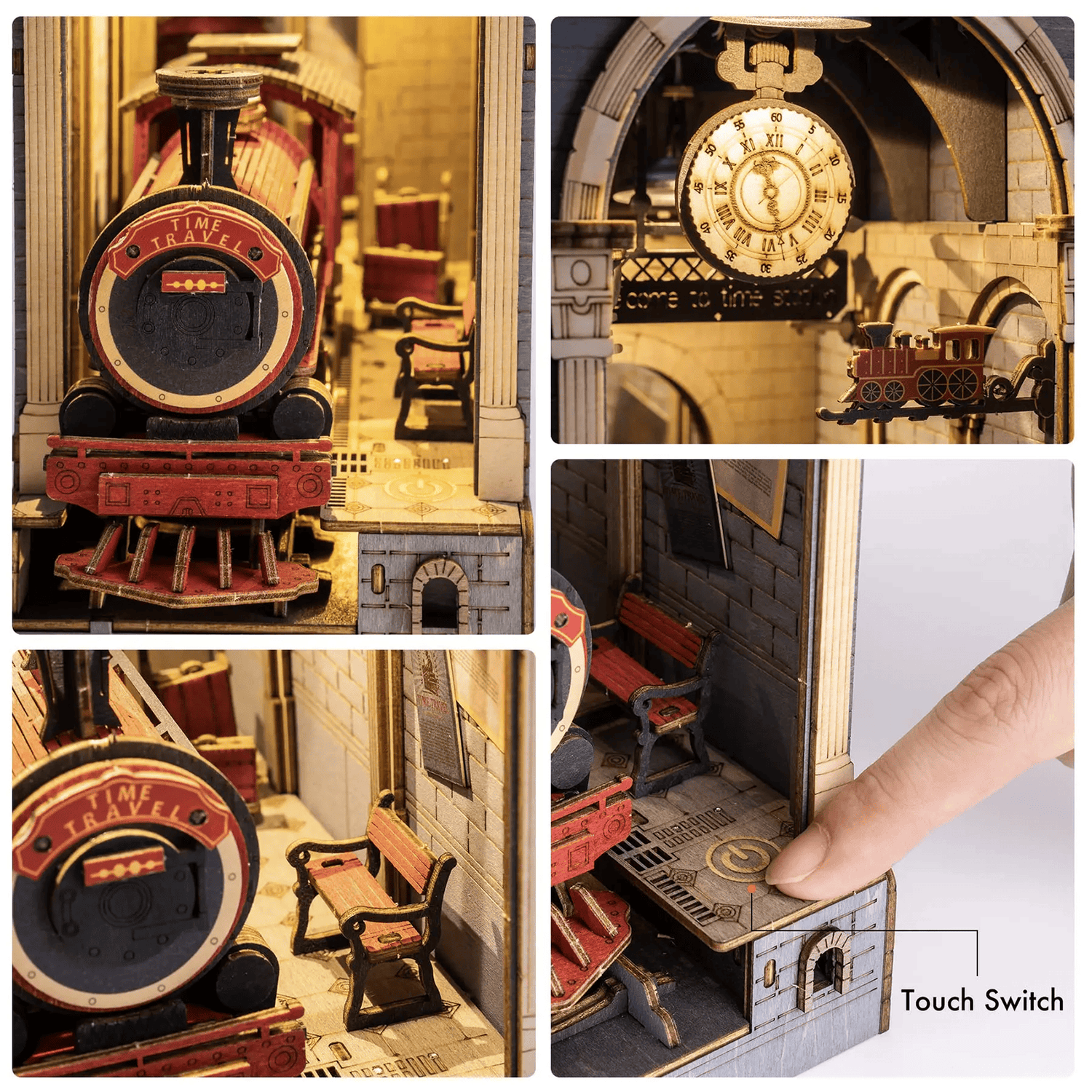 Time Travel Book Nook product details