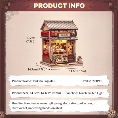 Tsukino Eogi-dou DIY Miniature House Kit
