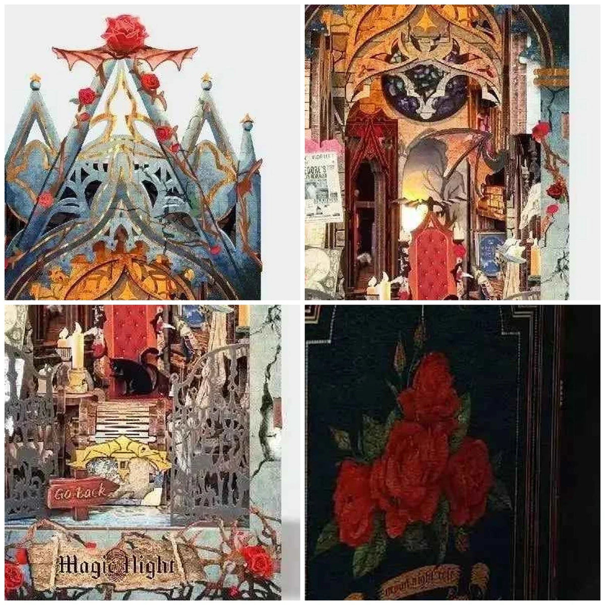 Twilight Castle Book Nook - product details