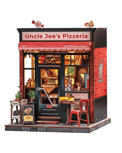 New York Pizzeria in a Miniature House Kit