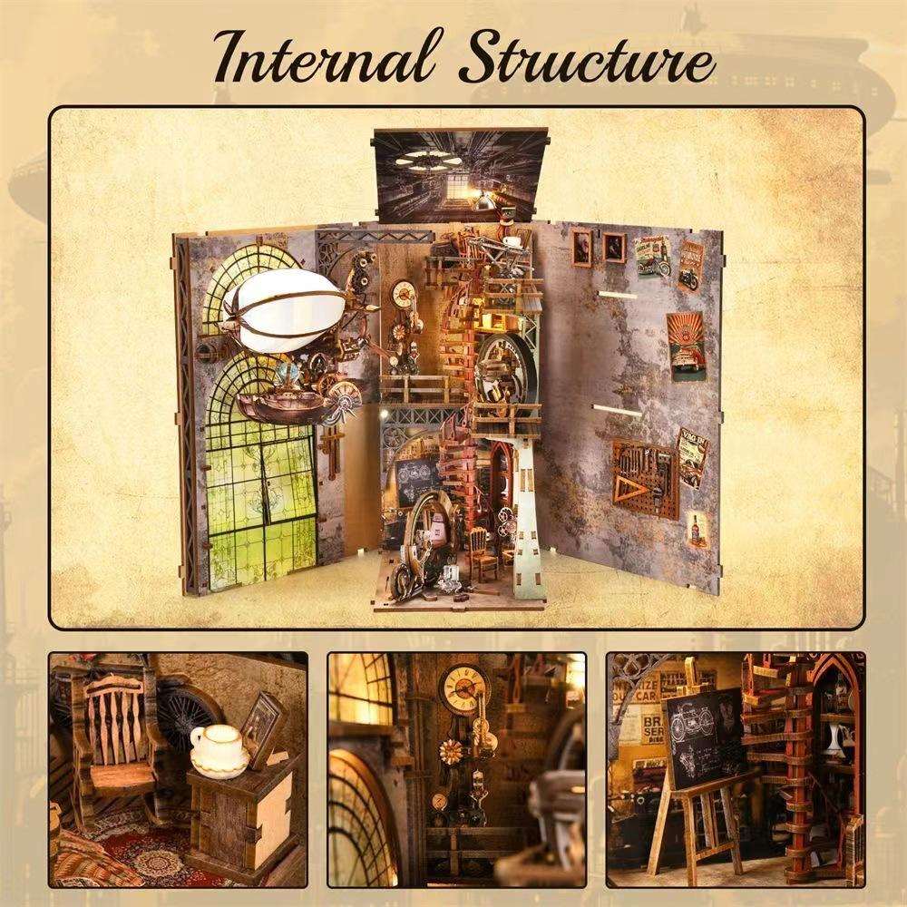 Uncle Peter's Warehouse Book Nook - internal structure