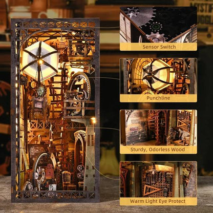 Uncle Peter's Warehouse Book Nook - features