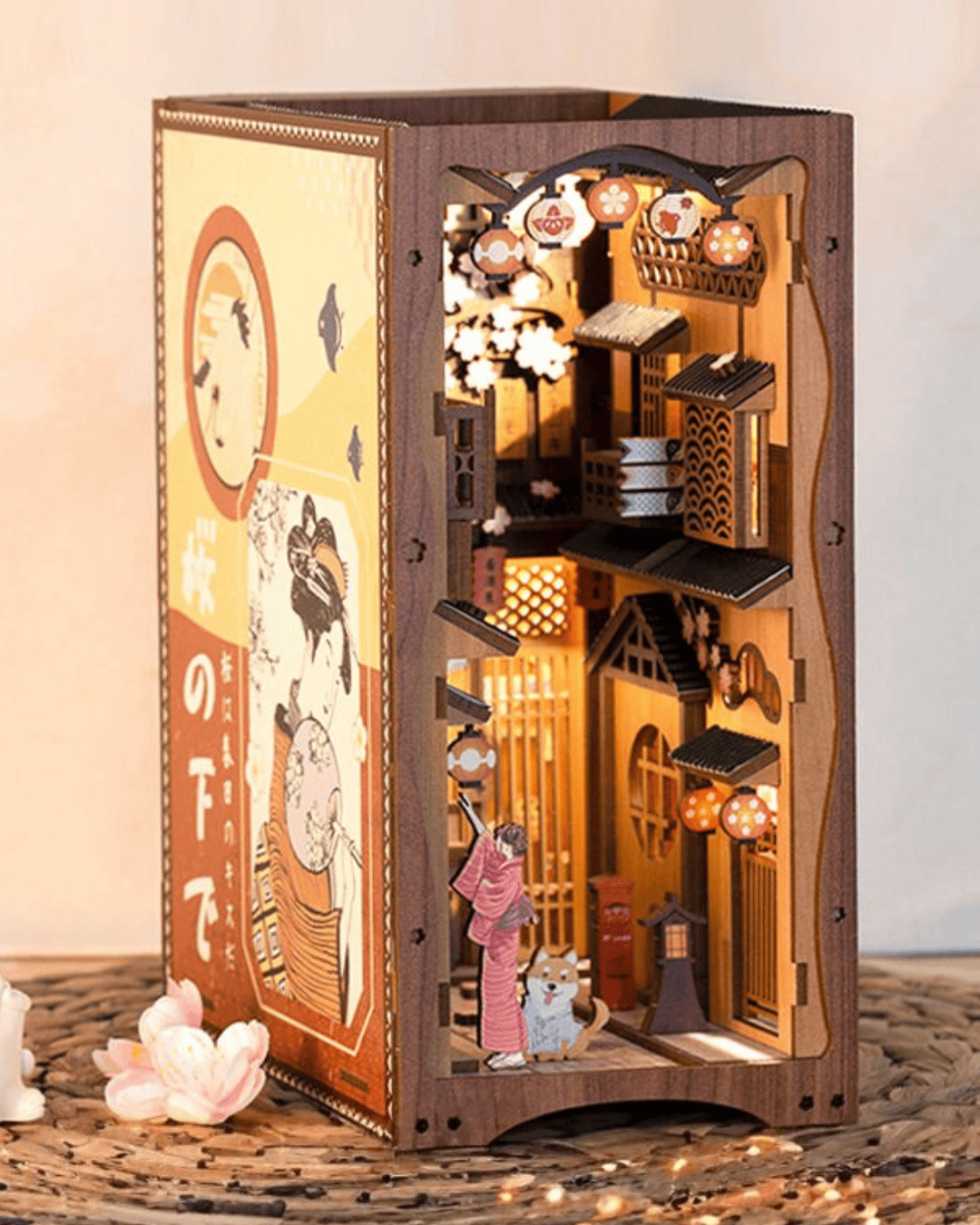 Under the Sakura Japanese Book Nook Kit