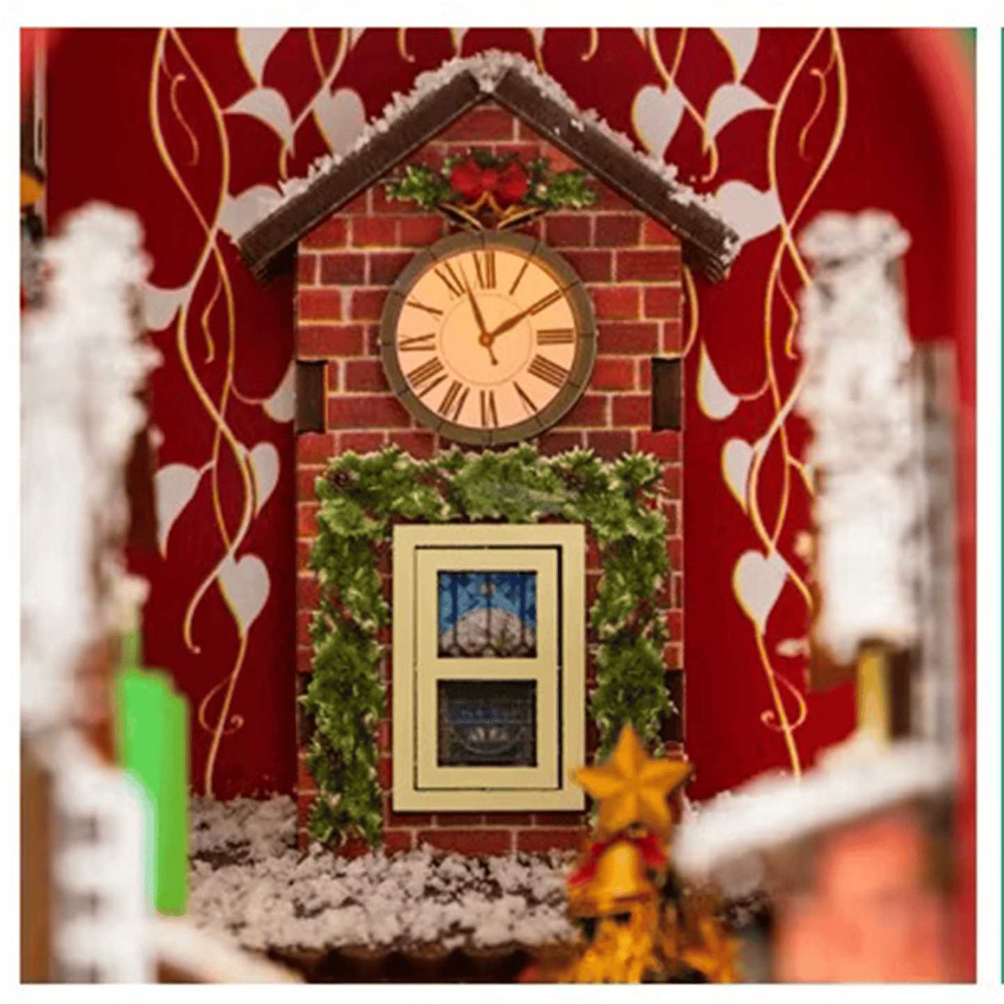 Winter of Christmas Book Nook - 135 Pieces