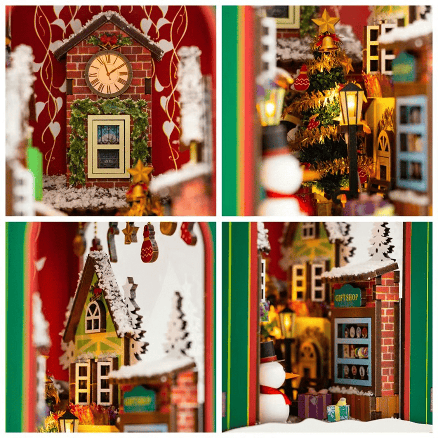 Winter of Christmas Book Nook product details