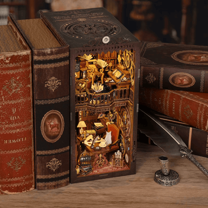 Wonder Library Book Nook - between books