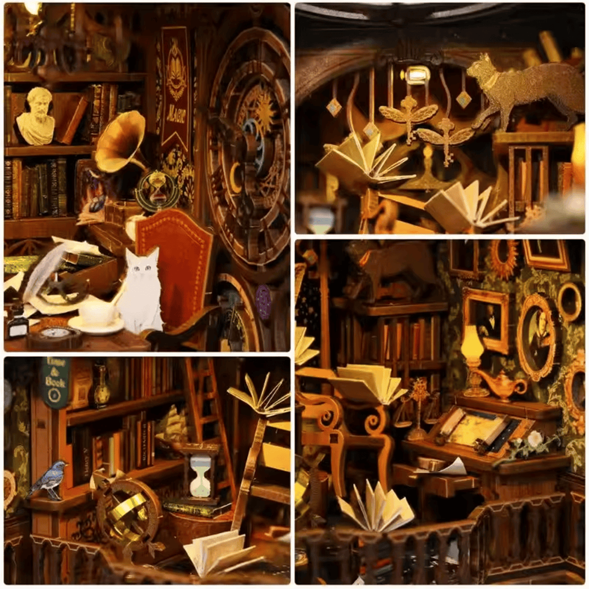 Wonder Library Book Nook product details