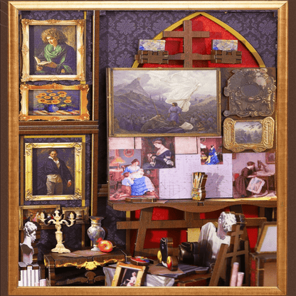 Wonder Studio Book Nook - gallery wall